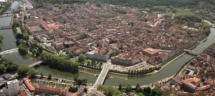 Besançon en Bourgogne-Franche-Comté