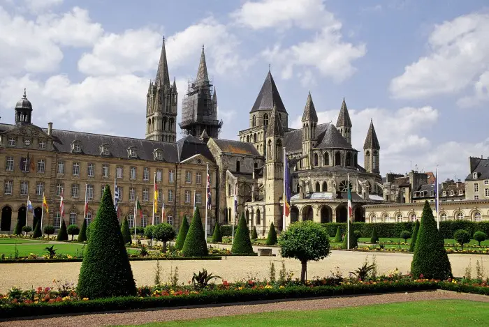 Monuments de Caen en Normandie