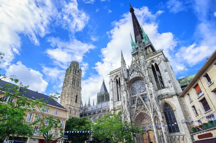Normandie : cathédrale de Rouen 
