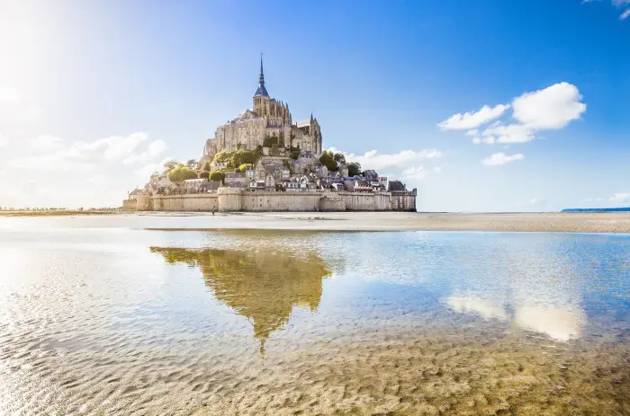 Le mont Saint-Michel en Normandie