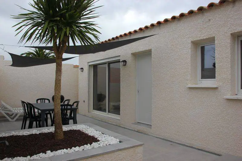 Terrasse de la maison de vacances