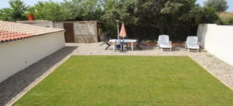 Jardin du gite de vacances