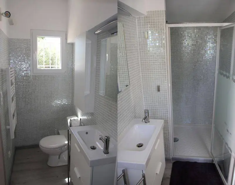 salle de bains du gite